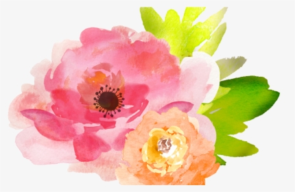 Flowers In Woods Wooden - Free Watercolor Flower Clipart Transparent Background, HD Png Download, Free Download
