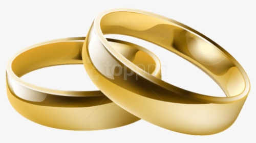 Wedding Rings Vector Png, Transparent Png, Free Download