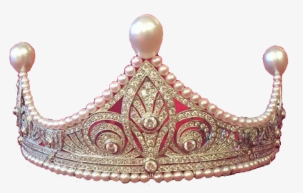 #pearls #pearl #crown #cute #aesthetic #pngs #png #lovely - Tiara, Transparent Png, Free Download