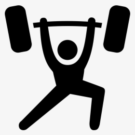 Physical Fitness Olympic Weightlifting Sport Physical - Lifting Weight Icons Png, Transparent Png, Free Download