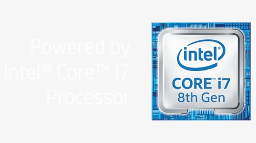 Intel Logo- Elitebookx360 Landing Page - Logo Intel I7 Png, Transparent Png, Free Download