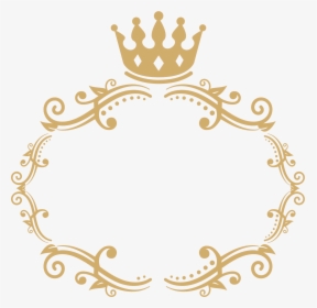 Png Crowns Frames - Gold Crown Border Transparent, Png Download, Free Download