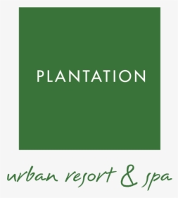 Plantation Urban Resort And Spa Logo, HD Png Download, Free Download