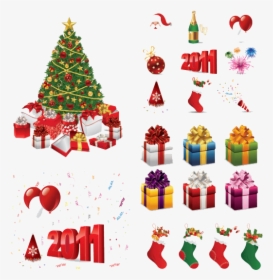 Download Christmas Elements Png Hd - Gift Designer, Transparent Png, Free Download