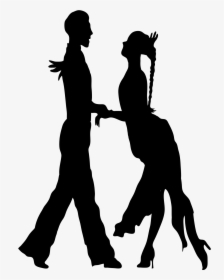 Dance Silhouette Euclidean Vector - Male Salsa Dancing Silhouette, HD Png Download, Free Download