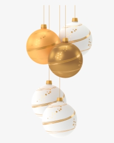 Christmas Toys Jewelry Free Picture - Transparent Gold Christmas Baubles, HD Png Download, Free Download