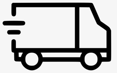 Delivery Van Clipart Png - Free Shipping Icon Png, Transparent Png, Free Download