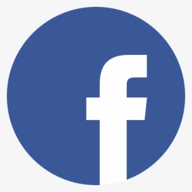 Facebook Logo Png Flat Clipart Image - Transparent Facebook Logo Round, Png Download, Free Download