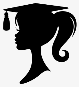 Silhouette Graduation Clip Art, HD Png Download, Free Download