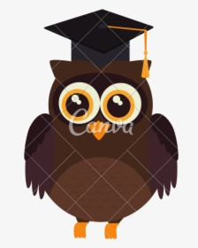 Transparent Graduation Owl Clipart - Owl Graduation, HD Png Download, Free Download