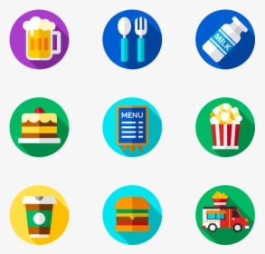 Food Truck - Videos Icon Vector, HD Png Download, Free Download