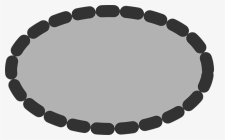 Ellipse, Oval, Dotted, Grey, Geometric - Bead Thomas Sabo Dragon, HD Png Download, Free Download