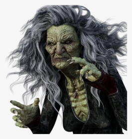 Bruja, Fantasía, Magia, Brujería, Mujer, De Miedo - Scary Witch Png, Transparent Png, Free Download