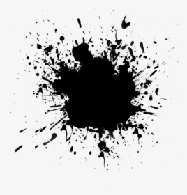 Tinta Mancha Png - Black Paint Splatter, Transparent Png, Free Download