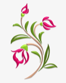 Flower Silhouette , Png Download - Flower Kalka Design, Transparent Png, Free Download