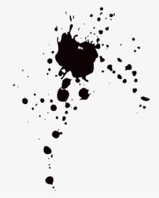 #black #aesthetic #paint #splatter #splash - Blood Splatter, HD Png Download, Free Download