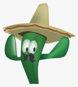 Taco Clip Cactus Sombrero - Portable Network Graphics, HD Png Download, Free Download