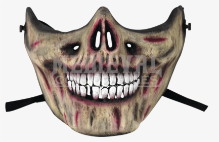 Ghastly Grin Mouth Attachment - Skull Mouth Mask Png, Transparent Png, Free Download
