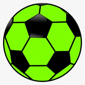 Green And Black Soccer Ball, HD Png Download, Free Download