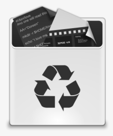 User Trash Full Clip Arts - Recycle Bin Logo Png, Transparent Png, Free Download