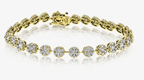 18k Yellow Gold Bracelet Diamond Showcase Longview, - Bracelet, HD Png Download, Free Download