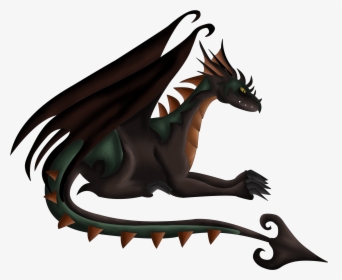 Dragon The Elder Scrolls V - Night Fear Dragon, HD Png Download, Free Download