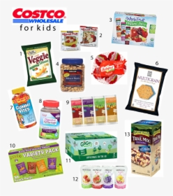 Costco Picks For Kids - Costco Kids Snacks, HD Png Download, Free Download