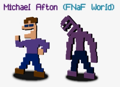 Michael Afton Fnaf World, HD Png Download, Free Download