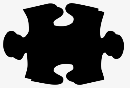 Black Puzzle Piece Vector, HD Png Download, Free Download