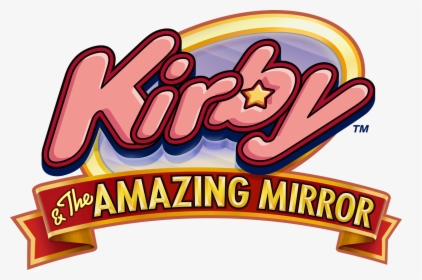 Kirby And The Amazing Mirror Logo, HD Png Download, Free Download