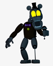 Prototype But His Design Is Based Off Of His Fnaf World - Cartoon, HD Png Download, Free Download