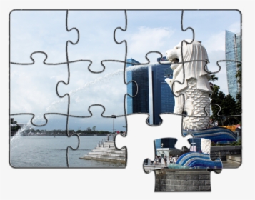 Merlionjigsaw2 - Gun, HD Png Download, Free Download