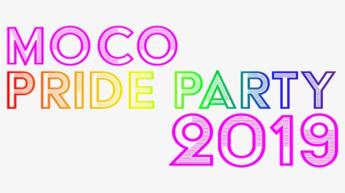 Moco Pride Party Logo - Circle, HD Png Download, Free Download