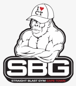 Sbg Cape Town Mascot - Straight Blast Gym Logo, HD Png Download, Free Download