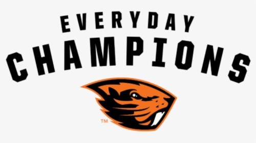 Oregon State University Athletics Everyday Champions - Illustration, HD Png Download, Free Download