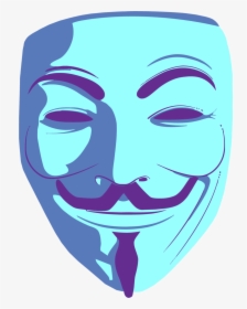 Anonymous Mask Png Background - Anonymous Mask Logo Png, Transparent Png, Free Download