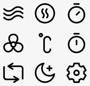 Air Conditioning - Air Conditioning Icons, HD Png Download, Free Download