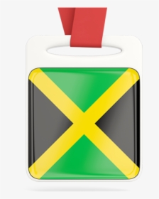 Card With Ribbon - Jamaica Flag, HD Png Download, Free Download
