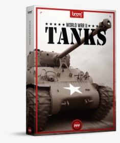 Ww2 Tanks Sound Effects Library Product Box - M4 Sherman, HD Png Download, Free Download