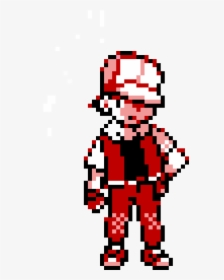 Pokemon Trainer Red Sprite, HD Png Download, Free Download