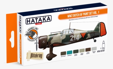 Ww2 Dutch Af Paint Set Vol - Luftwaffe Late Paint Set, HD Png Download, Free Download