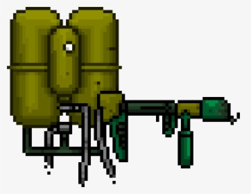 Hotline Miami Ww2 , Png Download - Flamethrower Sprite, Transparent Png, Free Download