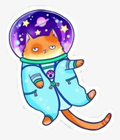 💖not My Art💖 Space Cat - Space Cat Clipart, HD Png Download, Free Download