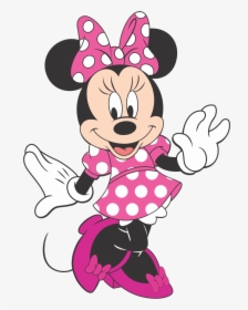 Turma Do Mickey - Pink Minnie Mouse High Resolution, HD Png Download, Free Download