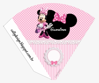 Kit Personalizado Aniversário "minnie Rosa - Minnie Mouse Cupcakes Printable Wrappers, HD Png Download, Free Download