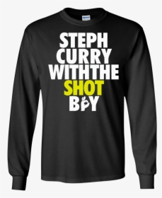 Steph Curry With The Shot Boy Shirt, Tank, Sweater - T-shirt, HD Png Download, Free Download