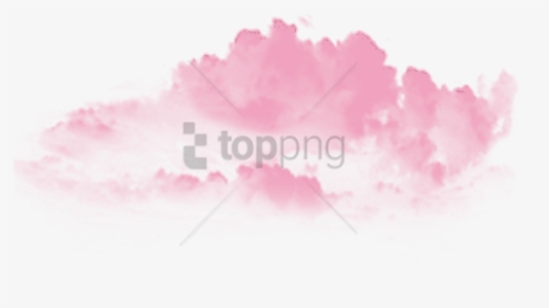 Cloud Overlay Png - Pink Cloud No Background, Transparent Png, Free Download