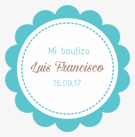 #baby #babyshower #bautizo #etiqueta #azul #bebé #celebration - Etiquetas Bautizo En Png, Transparent Png, Free Download