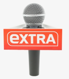 Extra Triangle Mic Flag - News Mic Logo, HD Png Download, Free Download
