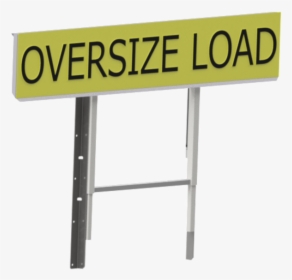 Air Oversize Load Sign - Sign, HD Png Download, Free Download